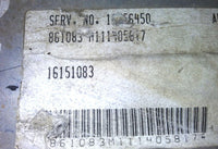 16151083 ecu computer 1992 Oldsmobile Achieva - Swan Auto