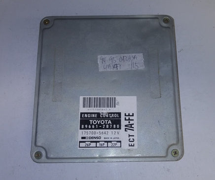 89661-2B780 ecm ecu computer 1994-1995 Toyota Celica
