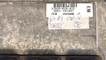 37820-RZA-A55 ecm ecu computer 2007-2009 Honda CRV CR-V