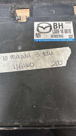 L539 18 881E Mazda 3 Mazda3 2010 ecm ecu computer