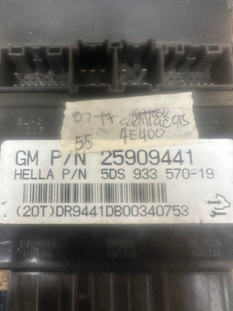 25909441 Cadillac CTS 2007-2017 seat module