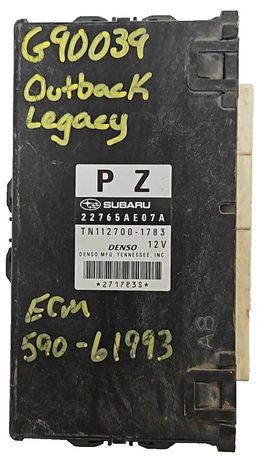 22765AE07A Subaru Legacy  2013-2014 ecu ecm computer