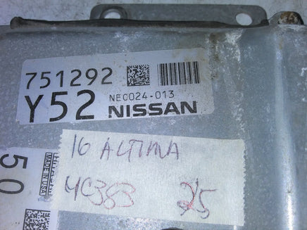 NEC024-013 ecm ecu computer  2016 Nissan Altima