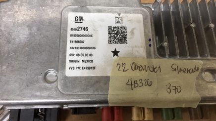 85102746 Chevrolet Silverado or GMC Sierra ecm ecu computer 2022