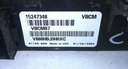 15247348 bcm body control module 2005-2009 Pontiac Grand Prix - Swan Auto
