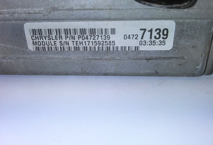 P04727139 Plymouth Voyager 1996 ECM ECU computer