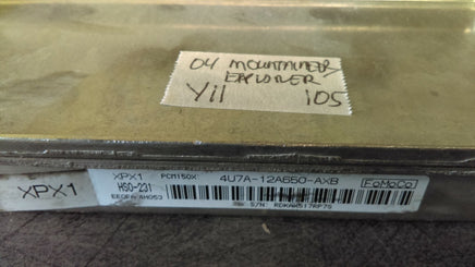 2004 Ford Explorer or Mountaineer ecm ecu computer 4U7A-12A650-AXB