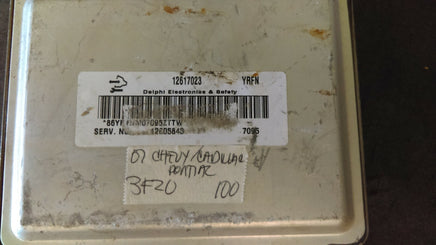 12617023 Chevy or Cadillac or Pontiac 2007 ECM ECU computer