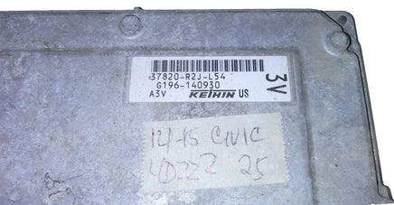 37820-R2J-L54 Honda Civic 2014-2015 ECM ECU computer