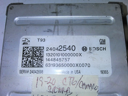 24042540 Cadillac CT6 or Camaro 2019-2020 TCM transmission computer