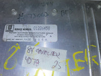 01226458 Chevy Cavalier 1984 ecm ecu computer