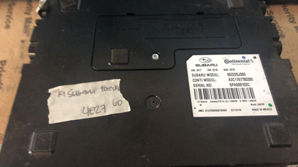 2019 Subaru Forester telematics control module computer 86222SJ000