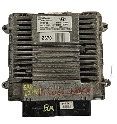 39102-2G670 ecm ecu computer 2011-2014 Hyundai Sonata