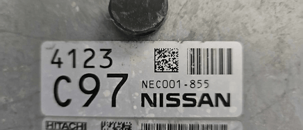 NEC001-855 ecu computer 2014-2015 Nissan Versa ecm - Swan Auto