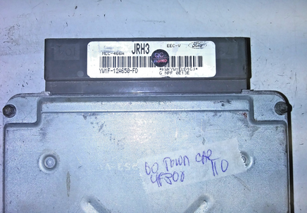 YW1F-12A650-FD ecm ecu computer 2000 Lincoln Town Car **Tested**