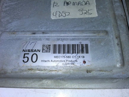 2012 Nissan Armada ecm ecu computer MEC175-580