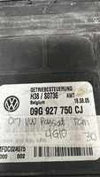 09G 927 750 CJ VW Passat 2007 TCM transmission computer