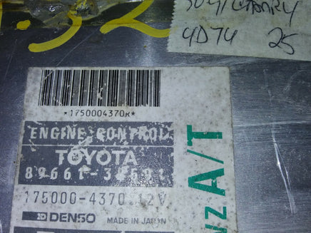 89661-32591 ecm ecu computer 1990-1991 Toyota Camry