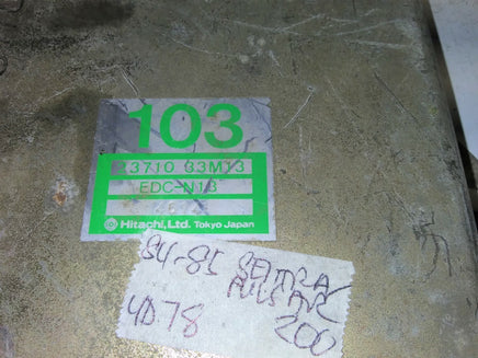 23710 33M13 Nissan Sentra or Pulsar 1984-1985 ecm ecu computer
