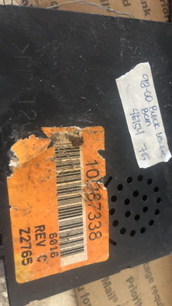 10287338 Body control module computer 1998-2000 Buick Lesabre