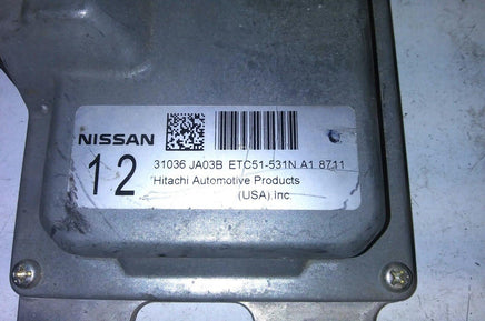 31036 JA03B tcm transmission computer 2007-2008 Nissan Altima - Swan Auto