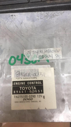 89661-0C551  Toyota Sequoia 2004 ecu ecm computer