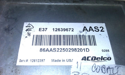 12639672 ecm ecu computer 2011 Chevrolet Cobalt