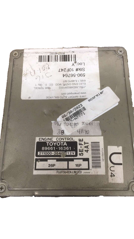 89661-16361 Toyota Tercel ecm ecu computer 1996