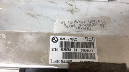 3714 6855951 BMW 650 F13 Active suspension computer 2012-2016