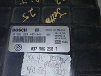 037 906 258 T VW Jetta or Passat 1994-1995 ecu ecm computer