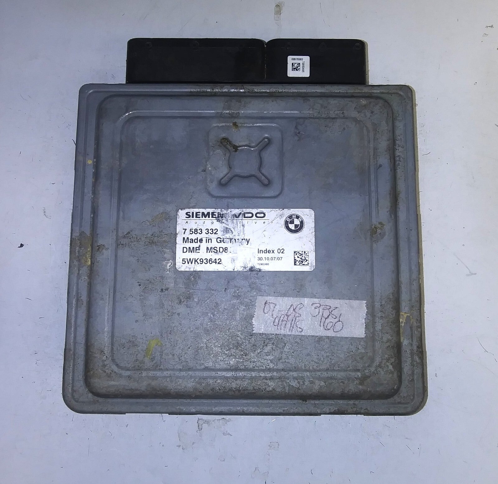 7 583 332 ecu ecm computer 2007-2008 BMW 335i 335 | Swan Auto