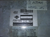 ETC-N450 TCM transmission computer 1997 Nissan Altima