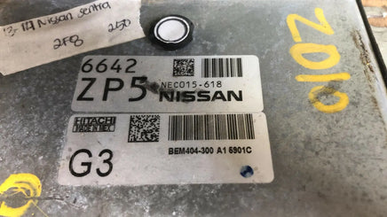 NEC015-618 Nissan Sentra 2013-2015 ecm ecu computer