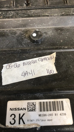 2005-2006 Nissan Armada ecm ecu computer MEC86-260