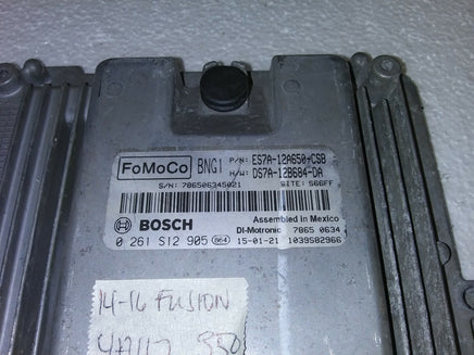 2014-2016 Ford Fusion ecm ecu computer ES7A-12A650-CSB