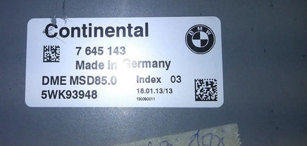 7 645 143 ecm ecu computer 2010-2013 BMW 650i or 750i - Swan Auto