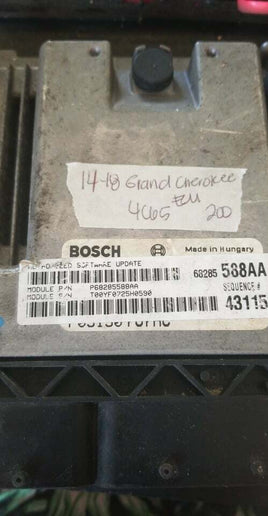 P68285588AA Jeep Grand Cherokee ECM ECU computer 2014-2018