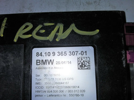 2013 BMW 328i 328 telematics control module 84.10 9 365 307-01