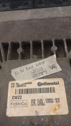 2015-2016 Ford Edge ecm ecu computer FL3A-12B684-BEB
