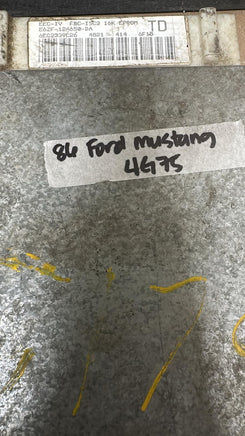 E6ZF-12A650-DA ecm ecu computer 1986 Ford Mustang