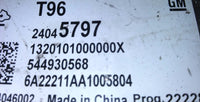 24045797 tcm transmission computer module 2022 Buick Envision