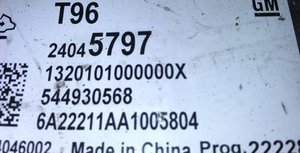 24045797 tcm transmission computer module 2022 Buick Envision