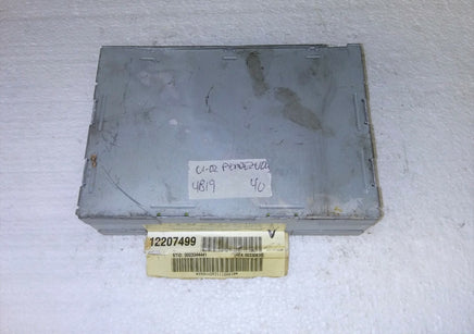 12207499 Buick Rendezvous 2001-2002 gps navigation control module