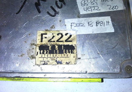 F222 18 881H ecm ecu computer 1988-1989 Mazda MX-6 MX6 - Swan Auto