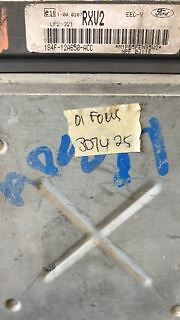 1S4F-12A650-ACC Ford Focus 2001 ecm ecu computer  **TESTED GOOD**