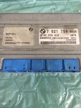 7 521 759 BMW 325 325i 2002-2003 TCM transmission computer