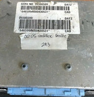 09386599 Cadillac Deville 2000-2005 suspension computer module