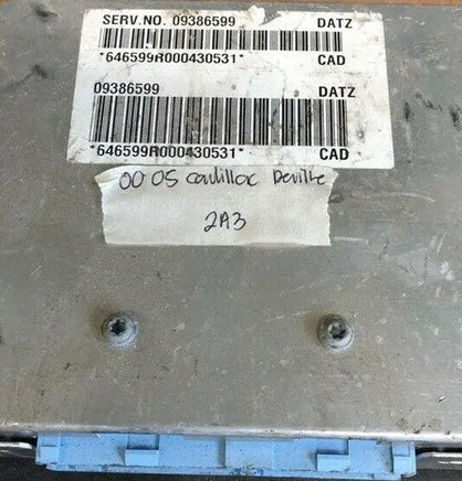 09386599 Cadillac Deville 2000-2005 suspension computer module