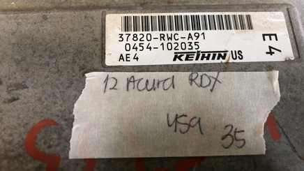 2012 Acura RDX ecm ecu computer 37820-RWC-A91