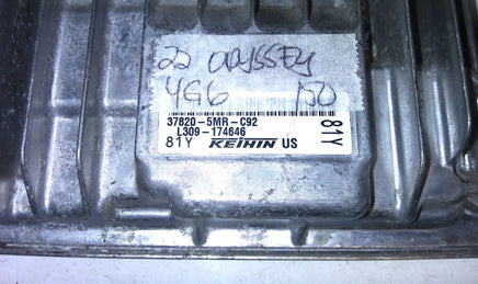 37820-5MR-C92 ecm ecu computer 2022 Honda Odyssey